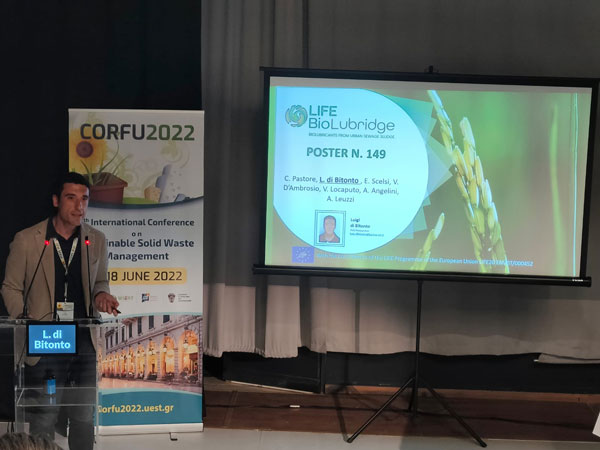 LIFE-BioLubridge-at-the-9th International-Conference-on-Sustainable-Solid-Waste-Management